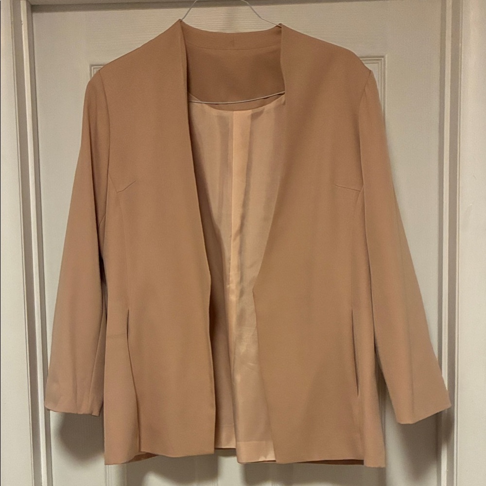 Elegant Peach Women's Jacket
